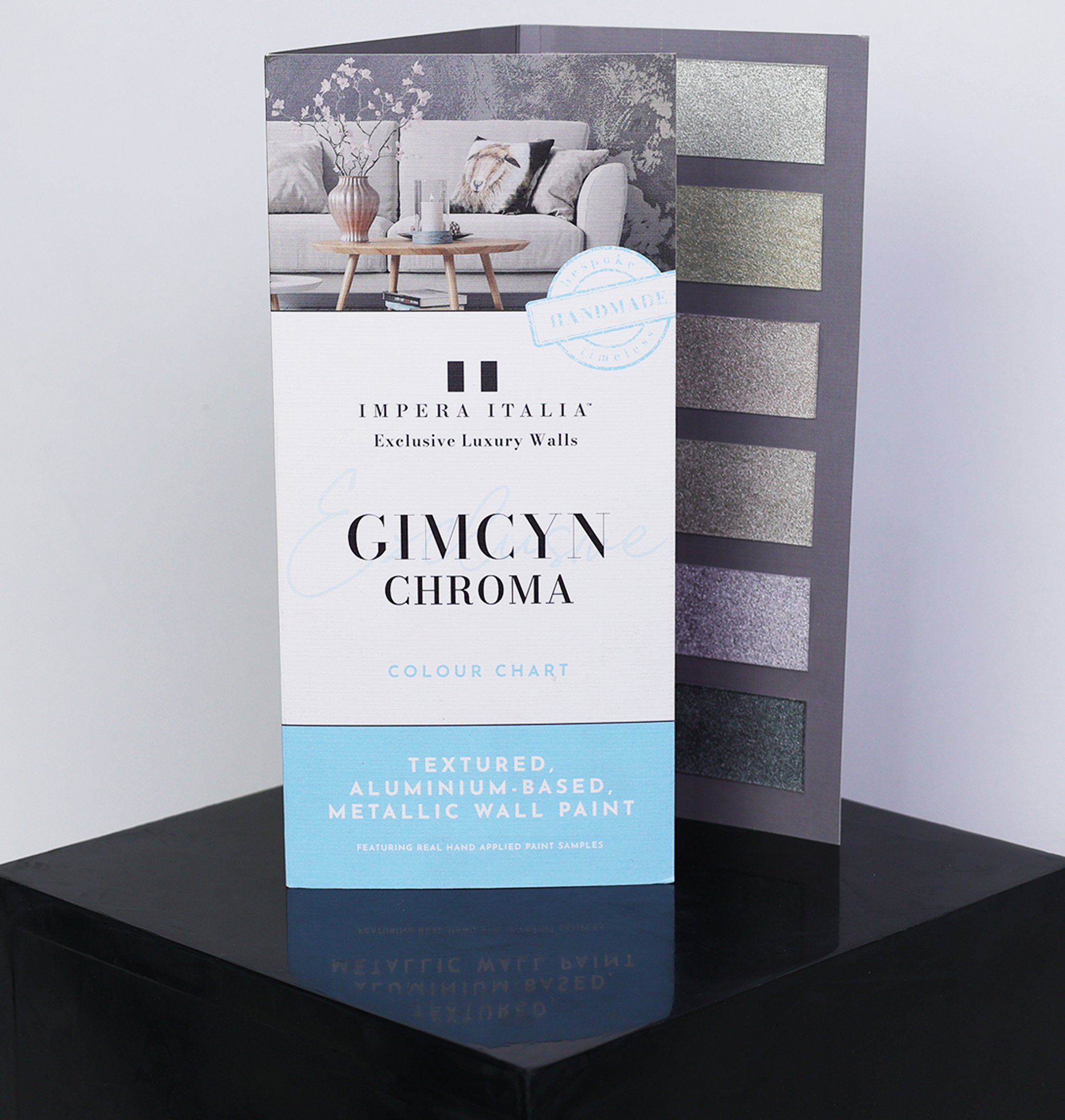 Gimcyn Chroma Colour Chart - Textured Intense Metallic Paint Colour Chart