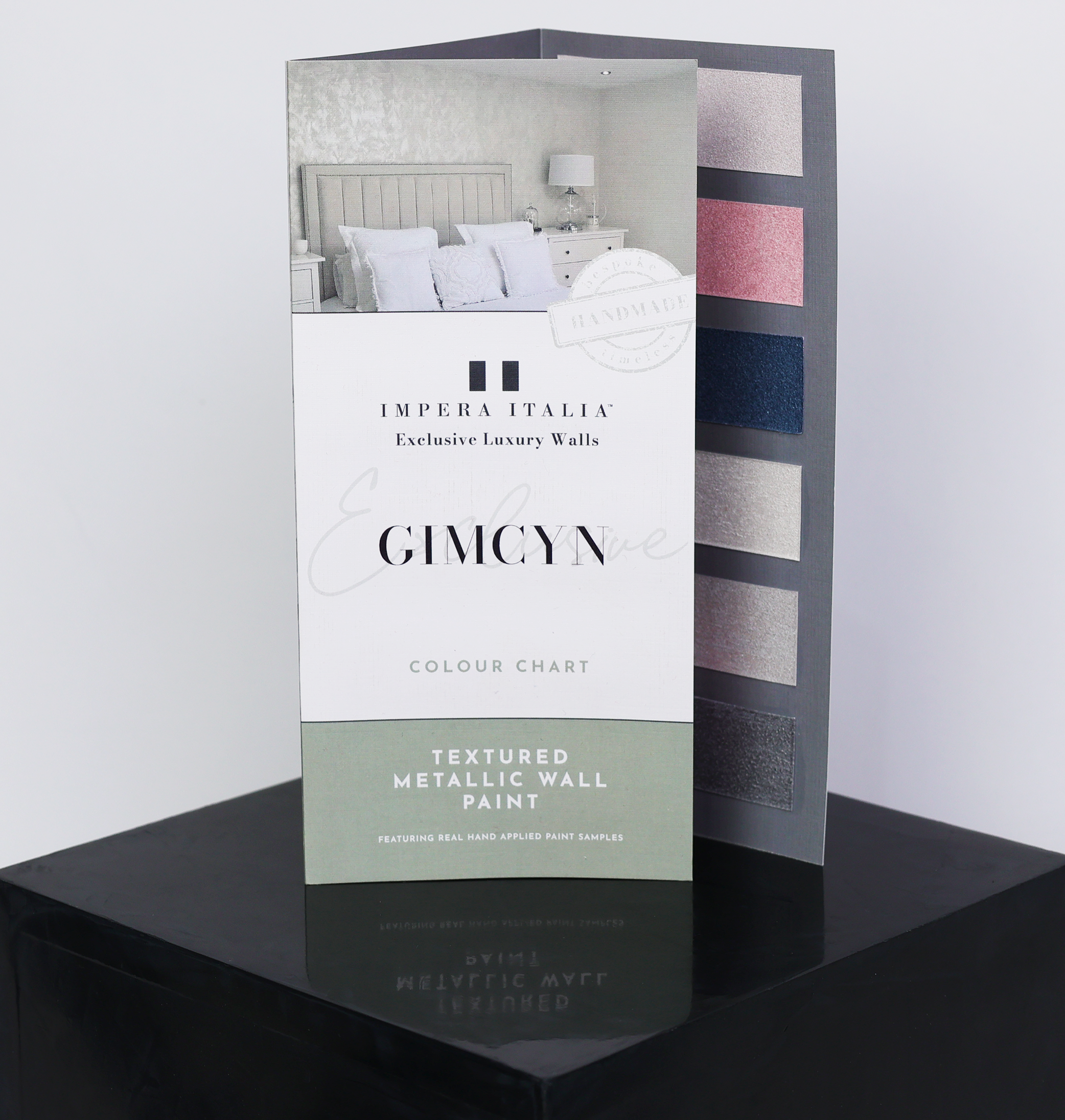 Gimcyn Colour Chart - Textured Metallic Paint Colour Chart