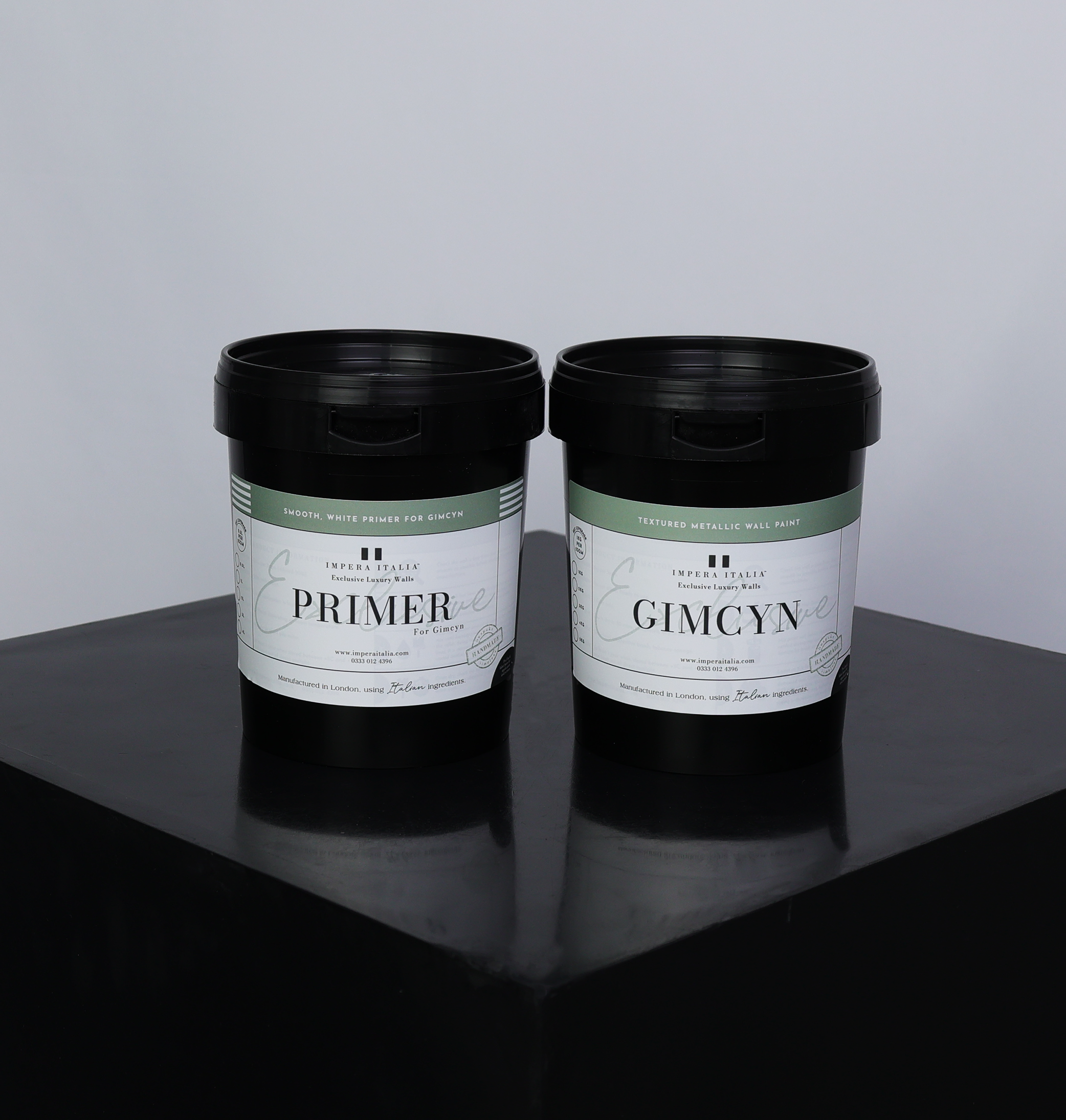 Gimcyn Bundle - Textured Metallic Paint & Primer Bundle For 5sqm