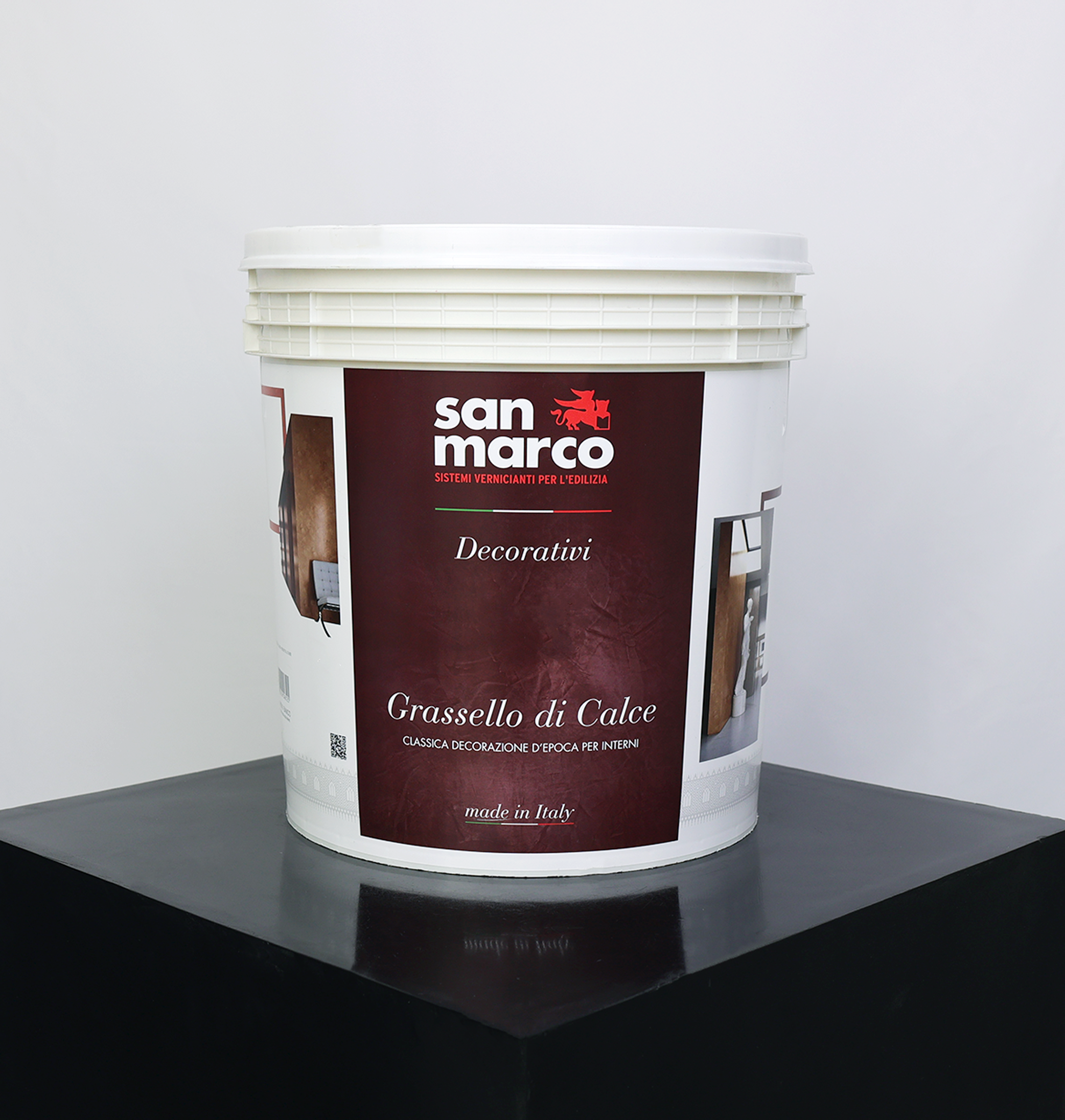 Grassello Di Calce - High Gloss Lime-Based Polished Plaster 5kg (Dark Colours)