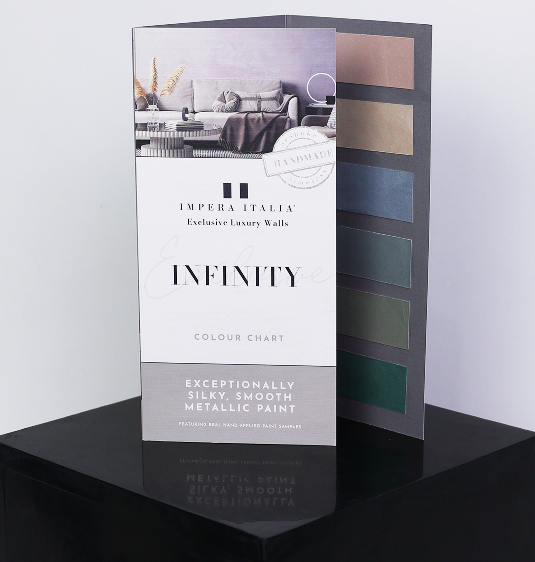 Infinity Colour Chart - Silky Smooth Metallic Paint Colour Chart