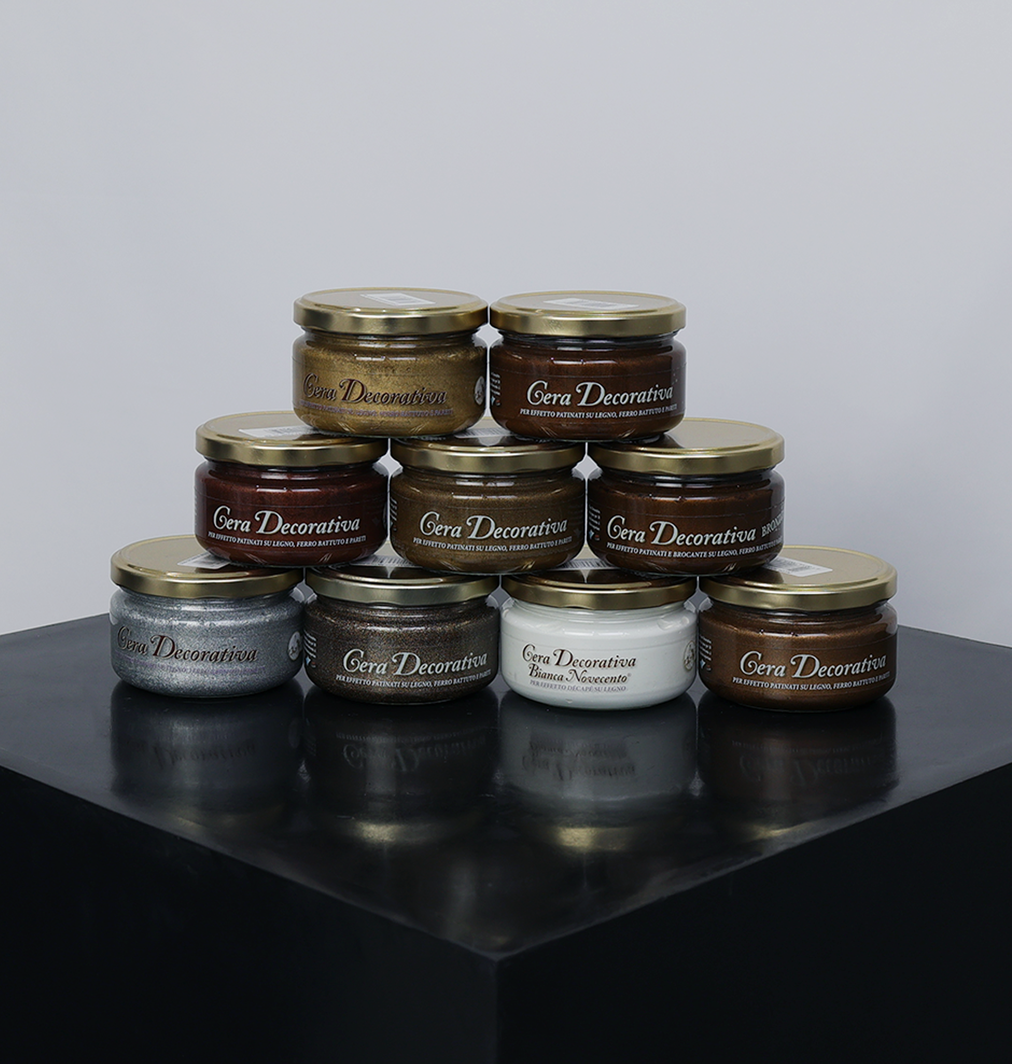 Lustre Metallic Waxes - Intense Decorative Paste Waxes 200ml