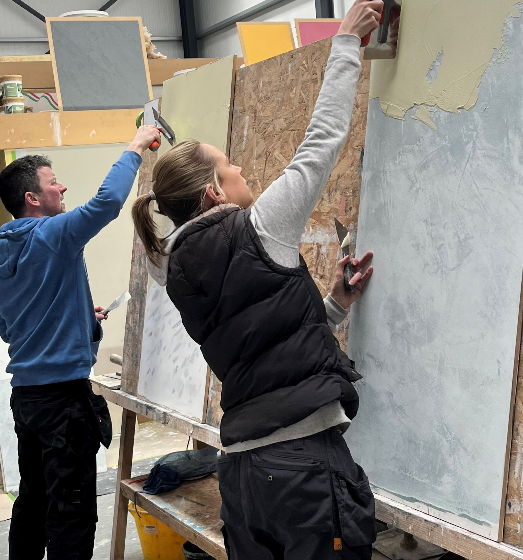 3-Day Venetian Plastering and Microcement (Northern Ireland) - Introduction course for beginners
