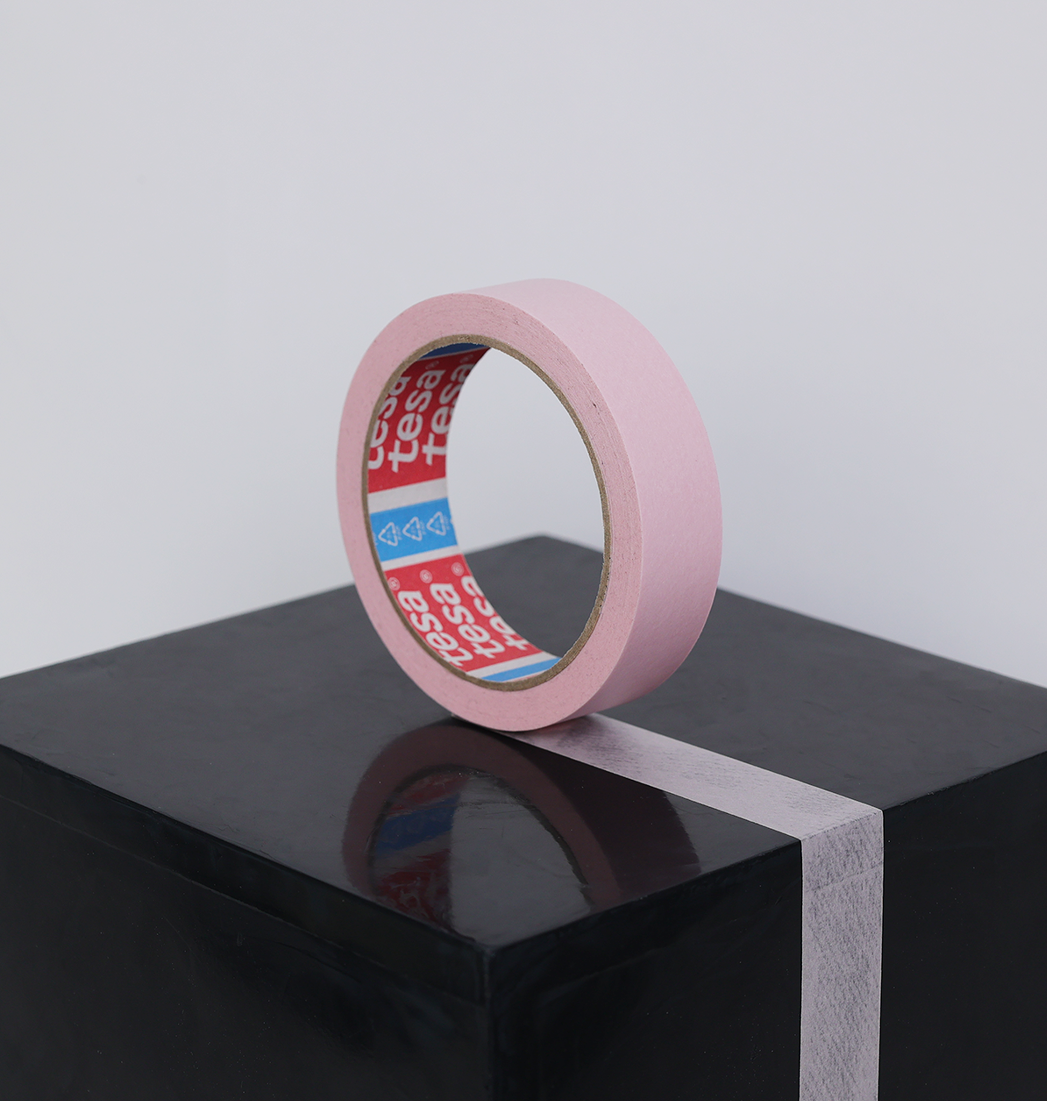 Pink Masking Tape - Low Tack Masking Tape For Sensitive Indoor Surfaces 50m Roll