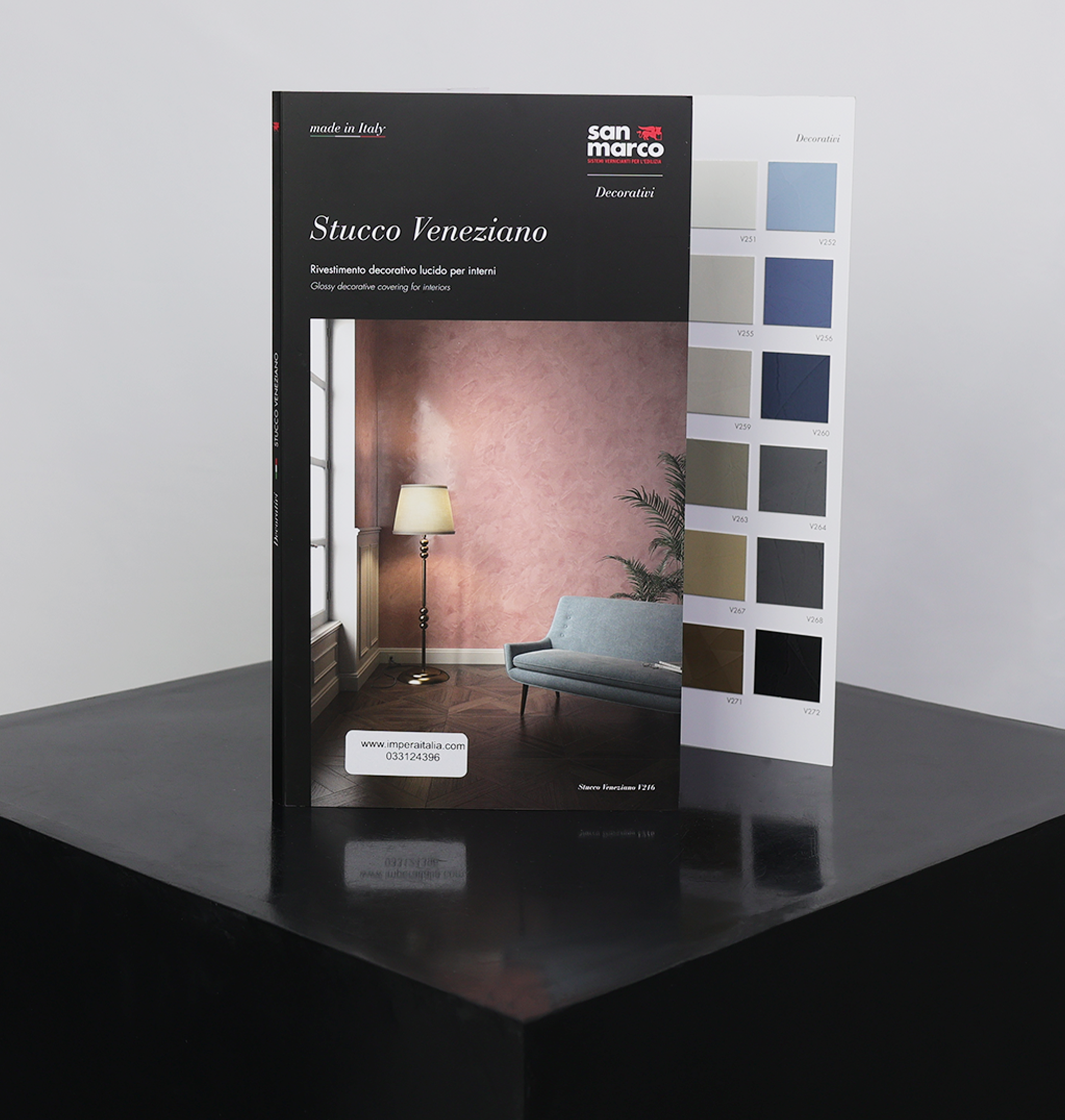 Stucco Veneziano Colour Chart - Smooth Acrylic Ultra High Gloss Polished Plaster Colour Chart