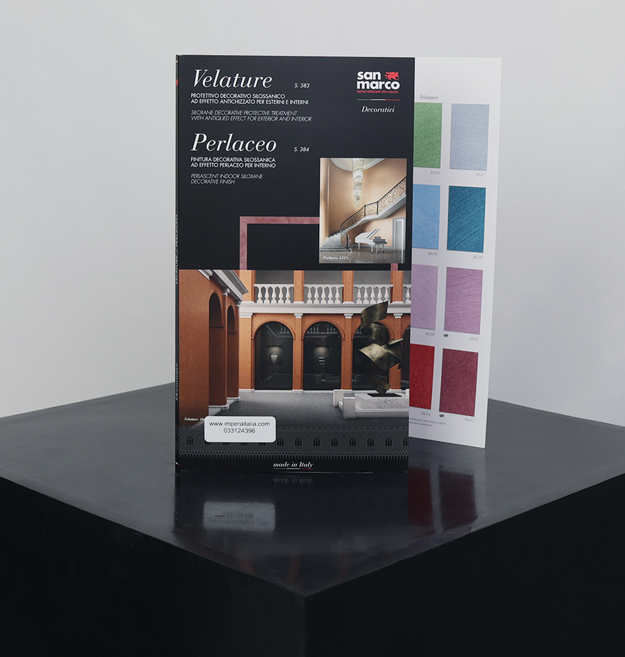 Velature & Perlaceo Colour Chart - Interior & Exterior Pearly Paint & Colourwash