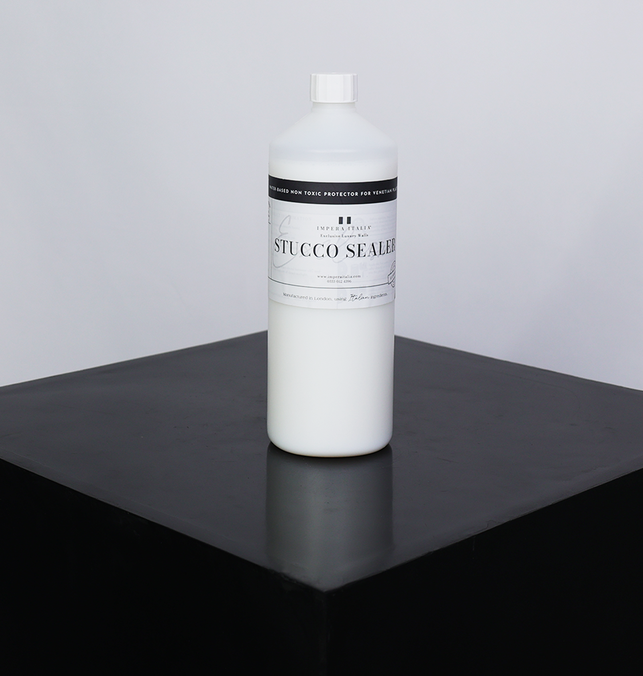 Stucco Sealer - Highly Advanced Water Repelling Protector For Venetian Plasters 1L